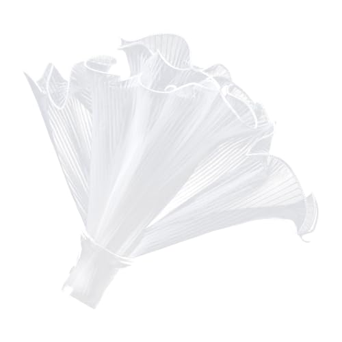 Weißes Organza-Rüschenband, ideal für Brautbastelarbeiten, Blumenarrangements und Kleiderdesign Weißes Organza-Rüschenband, ideal für Brautbastelarbeiten, Blumenarrangements und Kleiderdesign von YIGZYCN