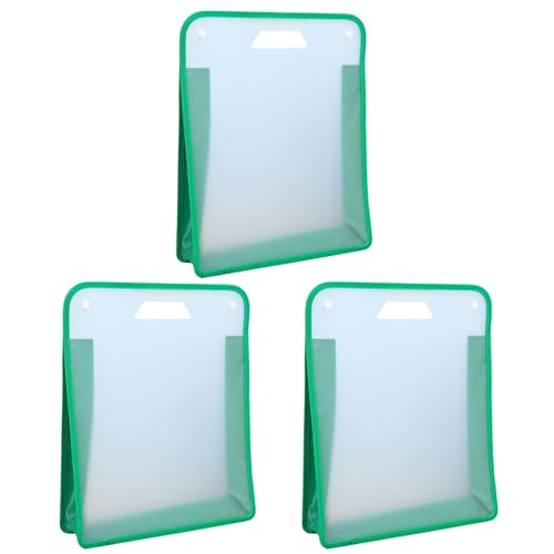 YIGZYCN 3 Stück tragbare Scrapbook-Papier-Organizer-Tasche, Handbuchtasche, transparent, 33,5 x 8 x 40 cm, Dokumenten-Aufbewahrungskoffer YIGZYCN 3 Stück tragbare Scrapbook-Papier-Organizer-Tasche, Handbuchtasche, transparent, 33,5 x 8 x 40 cm, Dokumenten-Aufbewahrungskoffer von YIGZYCN