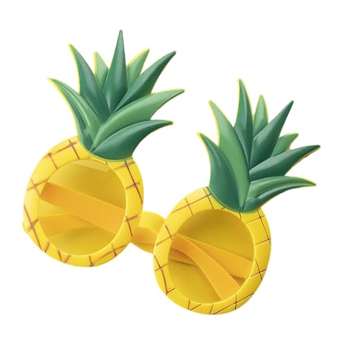 YIGZYCN Ananas-Sonnenbrille, originelle Brillen, Obstform, Strandparty-Zubehör von YIGZYCN