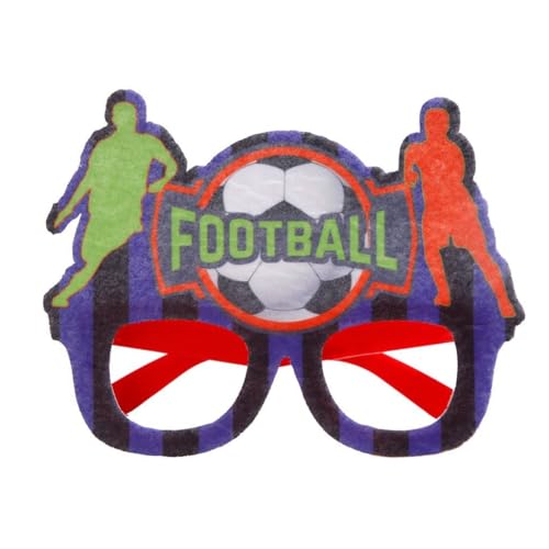 YIGZYCN Brille mit Fußballmotiv für Erwachsene, Teenager, europäische Cup-Brille für Feiern von YIGZYCN