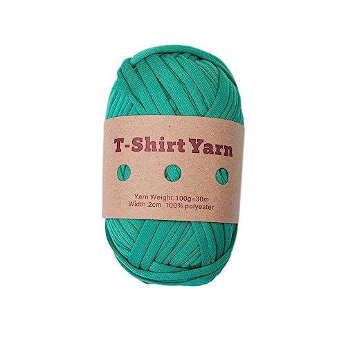 YIGZYCN Handgefertigtes T-Shirt-Garn, farbige Stoffstreifen für Kunst und zum Stricken von Taschen, Untersetzern und Aufbewahrungsbehältern von YIGZYCN