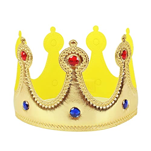 YIGZYCN King Crowns Kinder-Geburtstagsparty-Hut für Karneval, Halloween, Weihnachten, Prinzessinnen-Stirnband YIGZYCN King Crowns Kinder-Geburtstagsparty-Hut für Karneval, Halloween, Weihnachten, Prinzessinnen-Stirnband von YIGZYCN