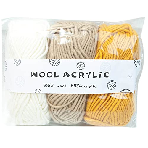 YIGZYCN Mehrfarbiges, weiches Milch-Baumwoll-Häkel-Strickgarn, Handstrickgarn, Milch-Baumwollgarn, buntes Milch-Baumwollgarn von YIGZYCN