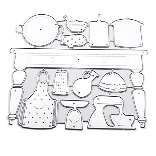 YIGZYCN Metall-Stanzformen für Scrapbooking, Basteln, Papierkarten, Stanzrahmen, geprägte Schablone, Schablone von YIGZYCN