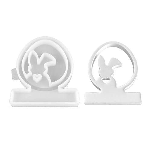 YIGZYCN Ostern Silikonform Herz Kerzenhalter Epoxidharz Gießformen für Kerzenhalter Zuhause von YIGZYCN