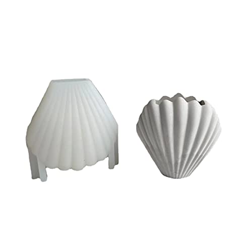 YIGZYCN Silikonform für Harz, Blume, Silikonform, Beton, Zement, Pflanze, Blumentopf, Epoxidharz, Make-up-Pinselhalter von YIGZYCN
