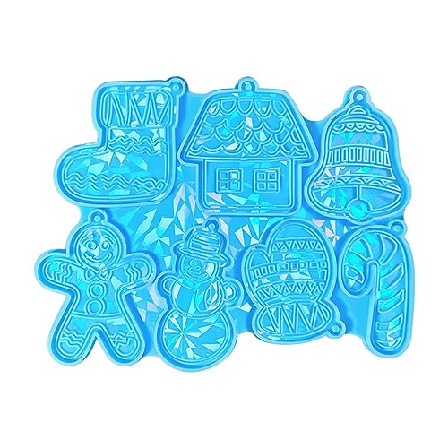 YIGZYCN Silikonform für Harz, kombinierte Glocken, leichte Ornamente, Silikon-Epoxidharz, Schlüsselanhänger, Anhänger, Schmuck YIGZYCN Silikonform für Harz, kombinierte Glocken, leichte Ornamente, Silikon-Epoxidharz, Schlüsselanhänger, Anhänger, Schmuck von YIGZYCN