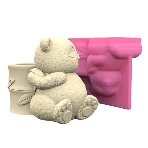 YIGZYCN Silikonform für Harz-Rückenkorb, Panda, Stifthalter, Silikonform, Tischdekoration, Gips, Werkzeug, Pflanzgefäß, einfach YIGZYCN Silikonform für Harz-Rückenkorb, Panda, Stifthalter, Silikonform, Tischdekoration, Gips, Werkzeug, Pflanzgefäß, einfach von YIGZYCN