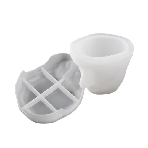 YIGZYCN Silikonform für Harz-Silikonform, abstrakte Kunst, Gesicht, Tasse/Schale, einzigartige Epoxidharz-Formen, Gipsbehälterformen YIGZYCN Silikonform für Harz-Silikonform, abstrakte Kunst, Gesicht, Tasse/Schale, einzigartige Epoxidharz-Formen, Gipsbehälterformen von YIGZYCN