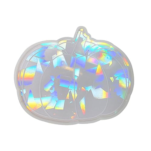 YIGZYCN Silikonform für Harzformen für Epoxidharz, Basteln, Kürbisse, Tassenmatte, Silikonform, Halloween-Form, Zuhause von YIGZYCN