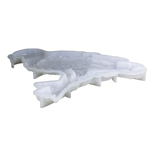 YIGZYCN Silikonform für Kunstharz, Kristall, Epoxidharz, für Wanddekoration, wiederverwendbar, künstlerische Textur, Geier, Wandbehang, Schmuck von YIGZYCN