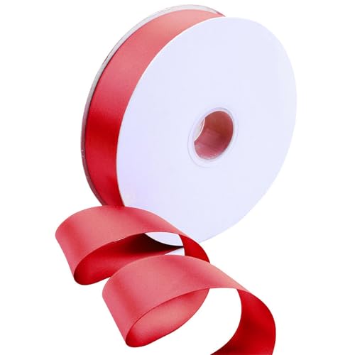 YIGZYCN Stilvolle Polyester-Satinbänder, doppelseitig, Stoffband, bunt, Weihnachtsdekoration, Zubehör, Klebeband von YIGZYCN