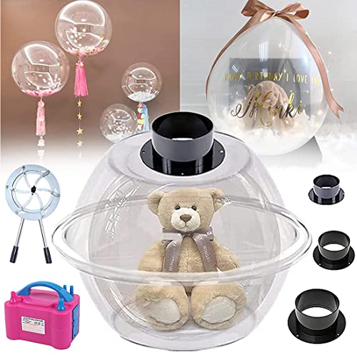 YIHEMEI Ballonfüllmaschine, Ballonfüllung Geschenkverpackungsmaschine, 1 Stück, Transparent, Umweltfreundliches Acrylmaterial und Dual-Funktionalität, Erwachsene, Feierplaner, Unisex YIHEMEI Ballonfüllmaschine, Ballonfüllung Geschenkverpackungsmaschine, 1 Stück, Transparent, Umweltfreundliches Acrylmaterial und Dual-Funktionalität, Erwachsene, Feierplaner, Unisex von YIHEMEI