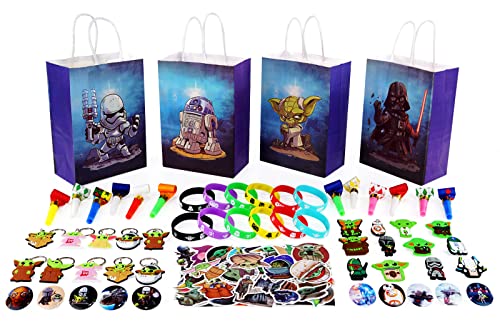 Star Wars Geschenktüte Party Geschenktüten Snacks Süßigkeiten Tüten Thema Party Supplies für Geburtstag Party Dekoration von YIIHMEI