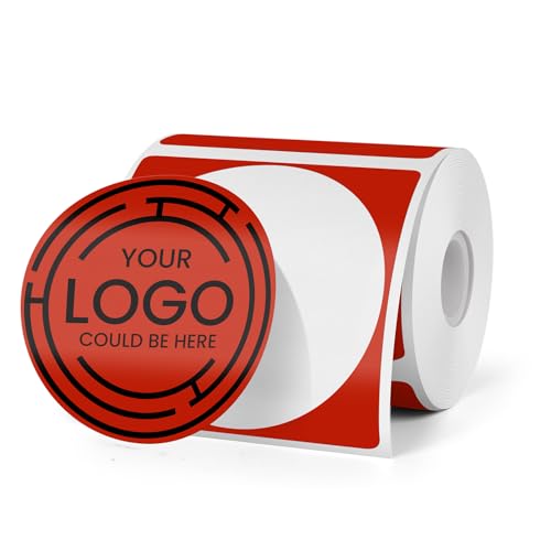 YIKIADA Rot Thermo Etiketten 50 MM Rundes Vinyl Selbstklebend Wasserdicht Aufkleber Kompatibel mit M110/M220 180 Stück YIKIADA Rot Thermo Etiketten 50 MM Rundes Vinyl Selbstklebend Wasserdicht Aufkleber Kompatibel mit M110/M220 180 Stück von YIKIADA