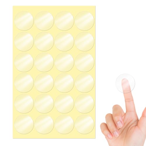 YIKIADA 40 mm Transparent Klebepunkte Selbstklebend Vinyl Verschluss Aufkleber Runde Klare Etiketten Wasserdicht Punktaufkleber für Verpackung Umschläge Schachteln 240 Stück YIKIADA 40 mm Transparent Klebepunkte Selbstklebend Vinyl Verschluss Aufkleber Runde Klare Etiketten Wasserdicht Punktaufkleber für Verpackung Umschläge Schachteln 240 Stück von YIKIADA