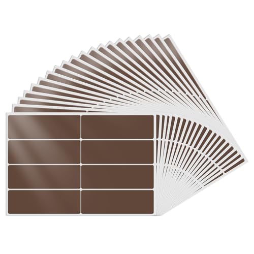YIKIADA Braun Etiketten 75 × 25 mm Rechteckig Selbstklebend Klebeetiketten Wasserdicht Aufkleber für Marmelade Beschriften Adressetiketten 160 Stück YIKIADA Braun Etiketten 75 × 25 mm Rechteckig Selbstklebend Klebeetiketten Wasserdicht Aufkleber für Marmelade Beschriften Adressetiketten 160 Stück von YIKIADA
