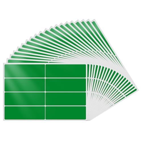 YIKIADA Grün Etiketten 75 × 25 mm Rechteckig Selbstklebend Klebeetiketten Wasserdicht Aufkleber für Marmelade Beschriften Adressetiketten 160 Stück YIKIADA Grün Etiketten 75 × 25 mm Rechteckig Selbstklebend Klebeetiketten Wasserdicht Aufkleber für Marmelade Beschriften Adressetiketten 160 Stück von YIKIADA