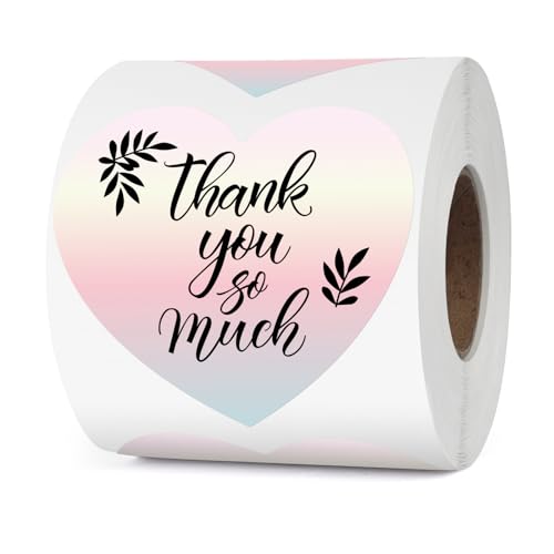 YIKIADA Rot Farbverlauf Thermo Etiketten Vinyl 76 mm Herz Selbstklebend Rolle Geschenk Aufkleber Wasserdicht Drucker Thermoetiketten für Logo Barcode Hochzeit Jahrestag Valentinstag 500 Stück YIKIADA Rot Farbverlauf Thermo Etiketten Vinyl 76 mm Herz Selbstklebend Rolle Geschenk Aufkleber Wasserdicht Drucker Thermoetiketten für Logo Barcode Hochzeit Jahrestag Valentinstag 500 Stück von YIKIADA
