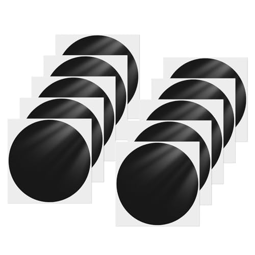 YIKIADA Schwarz Klebepunkte Aufkleber 152 mm Vinyl Selbstklebende Wasserdicht Punkt Etiketten Abnehmbar Runde Bodenaufkleber für Büro Schule Kinder 10 Stück YIKIADA Schwarz Klebepunkte Aufkleber 152 mm Vinyl Selbstklebende Wasserdicht Punkt Etiketten Abnehmbar Runde Bodenaufkleber für Büro Schule Kinder 10 Stück von YIKIADA