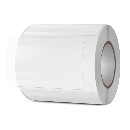 YIKIADA Transparente Etiketten 50 × 76 mm Rechteckig Klebepunkte Selbstklebende Etikettenschutz Wasserdichte Rolle Aufkleber für Umschläge Boxen Pakete Geschenke Verschlussetiketten 500 Stück YIKIADA Transparente Etiketten 50 × 76 mm Rechteckig Klebepunkte Selbstklebende Etikettenschutz Wasserdichte Rolle Aufkleber für Umschläge Boxen Pakete Geschenke Verschlussetiketten 500 Stück von YIKIADA