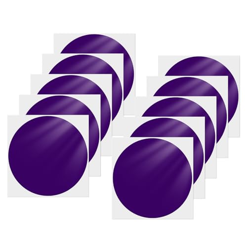 YIKIADA Violett Klebepunkte Aufkleber 152 mm Vinyl Selbstklebende Wasserdicht Punkt Etiketten Abnehmbar Runde Bodenaufkleber für Büro Schule Kinder 10 Stück YIKIADA Violett Klebepunkte Aufkleber 152 mm Vinyl Selbstklebende Wasserdicht Punkt Etiketten Abnehmbar Runde Bodenaufkleber für Büro Schule Kinder 10 Stück von YIKIADA