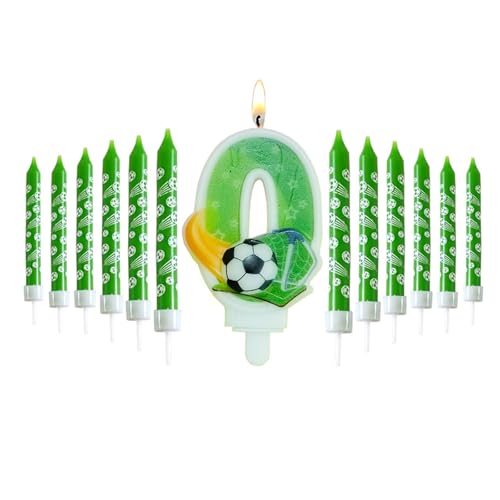 YILANJIN Geburtstag Zahl Kerzen, Geburtstagskerzen für Torte, Kinder Geburtstagskerzen, Geburtstagskerzen Zahlen 0/1/4, Fußball Deko Geburtstagskerzen Fußball für Geburtstag Party, Jubiläum (Zahlen 0) YILANJIN Geburtstag Zahl Kerzen, Geburtstagskerzen für Torte, Kinder Geburtstagskerzen, Geburtstagskerzen Zahlen 0/1/4, Fußball Deko Geburtstagskerzen Fußball für Geburtstag Party, Jubiläum (Zahlen 0) von YILANJIN
