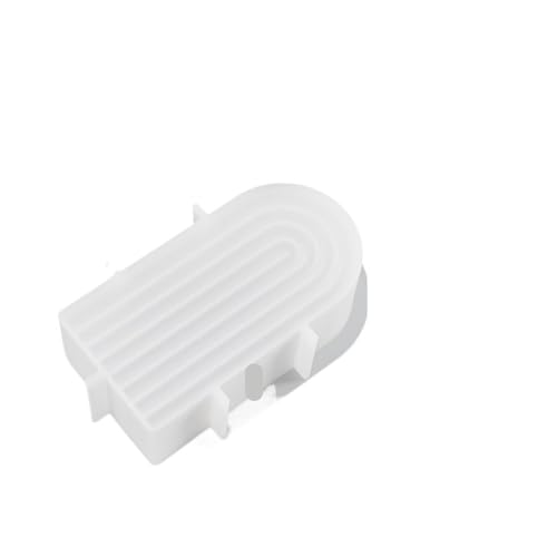 10PCS Kerze Silikon Form DIY Gestreiften Bogen Duft, Der Wachs Gips Harz Ornament Handwerk FüR Herstellung Kerzen Seife(White02) von YILWPV