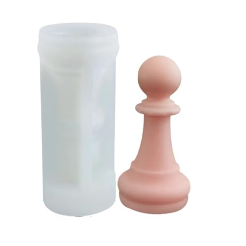 4PCS Silikon Kerze Form DIY Aromatherapie Harz 3D Kreative Set Schokolade Backen Utensilien Hause Kerzen Machen Lieferungen FüR Herstellung Kerzen Seife(White01) von YILWPV