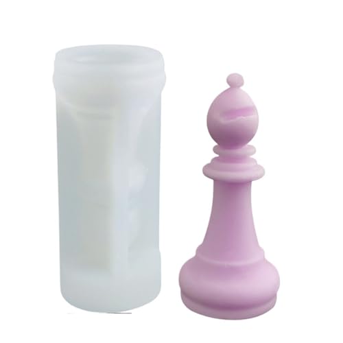 4PCS Silikon Kerze Form DIY Aromatherapie Harz 3D Kreative Set Schokolade Backen Utensilien Hause Kerzen Machen Lieferungen FüR Herstellung Kerzen Seife(White03) von YILWPV