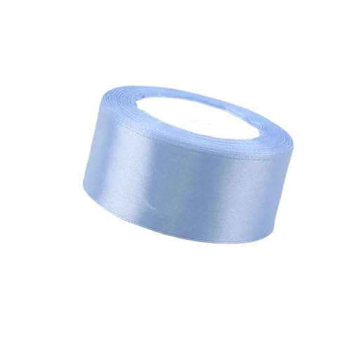 Geschenkband 4 Bände Hochzeit Geburtstag Party Dekorative Satinbänder Satinbänder 22 Meter FüR Geschenkverpackung(Blue,15mm) von YILWPV