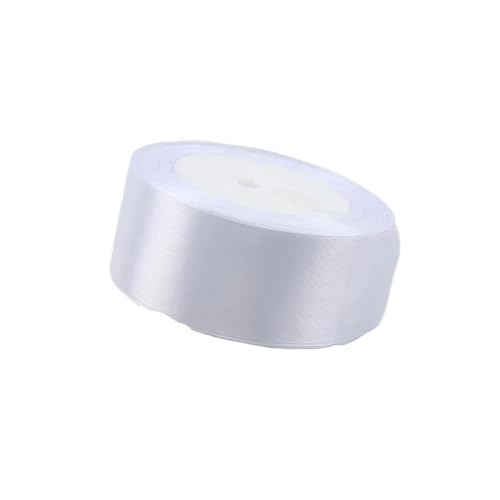Geschenkband 4 Bände Hochzeit Geburtstag Party Dekorative Satinbänder Satinbänder 22 Meter FüR Geschenkverpackung(WHITE,20mm) von YILWPV