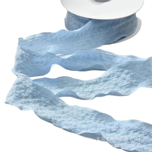 Geschenkband 4 Rollen handgefertigte Chiffon-Seidenbänder mit ausgefransten Kanten for Selbermachen von Hochzeitseinladungen, Geschenkverpackungen, Blumensträußen, Partydekorationen FüR Geschenkverpac Geschenkband 4 Rollen handgefertigte Chiffon-Seidenbänder mit ausgefransten Kanten for Selbermachen von Hochzeitseinladungen, Geschenkverpackungen, Blumensträußen, Partydekorationen FüR Geschenkverpac von YILWPV
