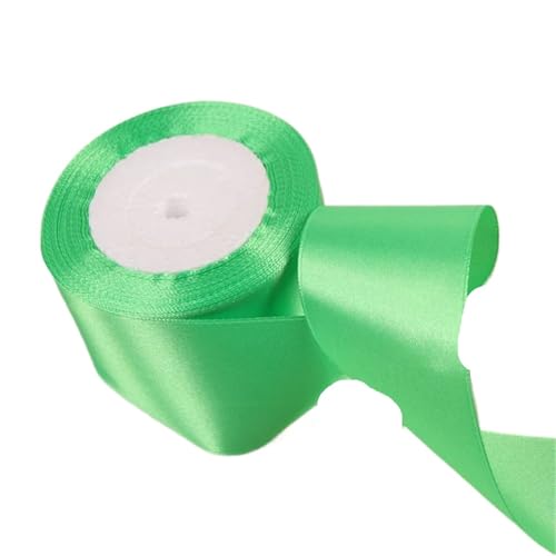 Geschenkband 6 Stück Satinbänder for Weihnachts- und Hochzeitsdekorationen for Selbermachen. FüR Geschenkverpackung(Apple Green,6mm) von YILWPV