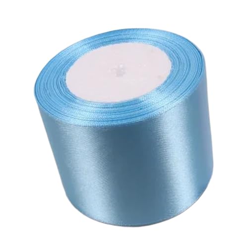 Geschenkband 6 rollen Einseitig Blau Seide Satin Band Weihnachten Halloween DIY Geschenk Verpackung Bänder FüR Geschenkverpackung(50mm) von YILWPV