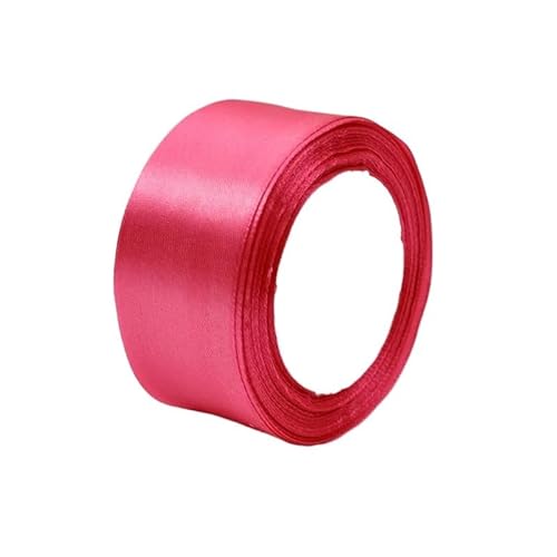 Geschenkband 6 rollen Satin Seide Band Hochzeit Weihnachten Verpackung Blumensträuße Geburtstag Party Dekorationen Geschenke FüR Geschenkverpackung(Color1) von YILWPV