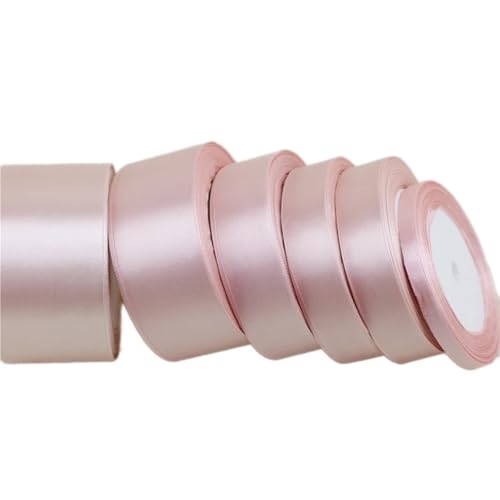 Geschenkband Rosa Fleisch Single Face Satinband Geschenkverpackung Weihnachtsbänder FüR Geschenkverpackung Geschenkband Rosa Fleisch Single Face Satinband Geschenkverpackung Weihnachtsbänder FüR Geschenkverpackung von YILWPV