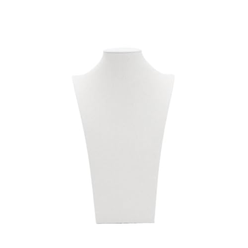 YILWPV Kettenständer Halsketten-Display, Büstenständer, Anhänger, Ring, Fingerhalter, Schaufensterpuppen, Schmuckaussteller, Schmuck-Organizer(18.5x29.5cm) von YILWPV