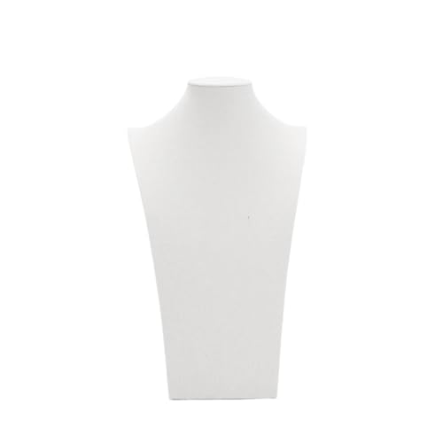 YILWPV Kettenständer Halsketten-Display, Büstenständer, Anhänger, Ring, Fingerhalter, Schaufensterpuppen, Schmuckaussteller, Schmuck-Organizer(23.5x38.5cm) von YILWPV
