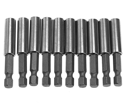 10x Magnetbithalter 1/4" Halter Power Aufnahme Bitaufnahme Bits Bithalter Magnet von YINETTECH