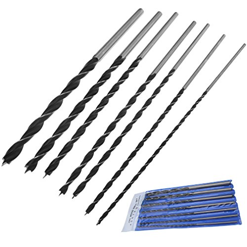 Holzspiralbohrer-Set, 7-teilig, 300 mm extralang, Hartstahl … Holzspiralbohrer-Set, 7-teilig, 300 mm extralang, Hartstahl … von YINETTECH
