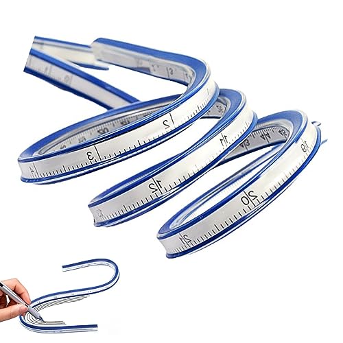Flexibles Kurvenlineal Flexible Kurven Machthaber Maß Werkzeug Lineal Kurve Messwerkzeug FüR Das Zeichnen Von Mal Grafiken(60CM) von YINGLUOEU