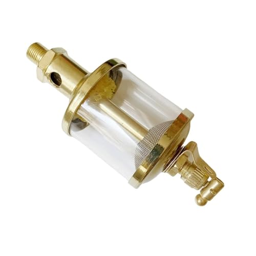 Kupferbeschichteter Tropföler – Gewinde M10x1 Bis M16x1,5 (16 Ml/25 Ml/50 Ml/100 Ml/200 Ml/400 Ml/600 Ml) – Werkzeugmaschinenöler (1 Stück)(M12x1.5-50ML) von YINLUCK