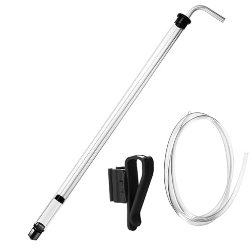 YINLUCK Automatischer Siphon for Selbstgebrautes Bier, Weintransfer-Füllset (Siphon-Abfüllrohr & 1,2 M Schlauch & Klemmen) for Bier, Wein, Eimer, Glasballon(Black) von YINLUCK