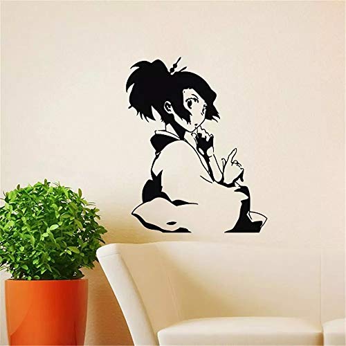 YINSHENG Wand Tattoo Wanddekoration Japanisches Mädchen Anime Wandaufkleber Cartoon Manga Hentai Vinyl Aufkleber 57x70cm von YINSHENG