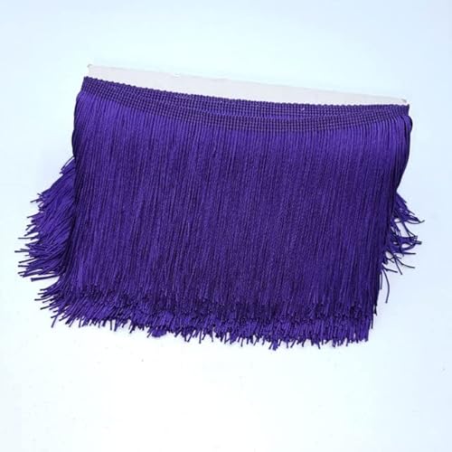 YIPOCH 10 Meter 20 cm breite Spitze Fransenbesatz Quaste Fransenbesatz für lateinamerikanisches Kleid Bühnenkleidung Zubehör Spitzenband Quaste YIPOCH 10 Meter 20 cm breite Spitze Fransenbesatz Quaste Fransenbesatz für lateinamerikanisches Kleid Bühnenkleidung Zubehör Spitzenband Quaste von YIPOCH