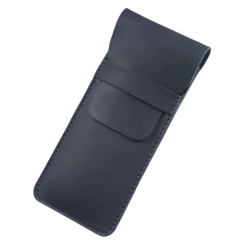 YISENJEE Stift-Schutzhülle Handgemachte Stifthülle Aus Rindslederimitat, Stiftetasche, Schutzhülle – 4 Stifte 165 mm X 70 mm – Schwarz YISENJEE Stift-Schutzhülle Handgemachte Stifthülle Aus Rindslederimitat, Stiftetasche, Schutzhülle – 4 Stifte 165 mm X 70 mm – Schwarz von YISENJEE
