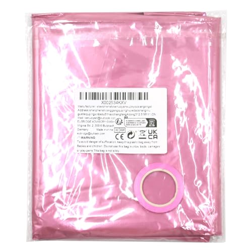 YISKY 6Pcs Rosa Geburtstagsballons, Ballon für Kinder Geburtstag Party Deko, Folienballon Deko von YISKY