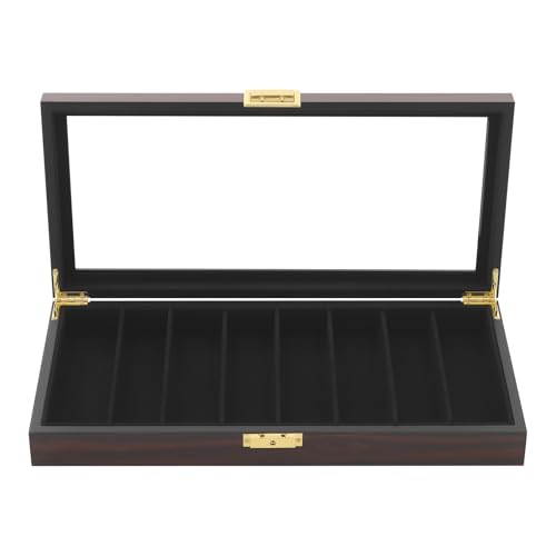 Messer Vitrine,40x19x5 cm Taschenmesser Aufbewahrung,Messer Aufbewahrungsbox für Gebrauchsmesser, Taschenmesser, Campingmesser Messer Vitrine,40x19x5 cm Taschenmesser Aufbewahrung,Messer Aufbewahrungsbox für Gebrauchsmesser, Taschenmesser, Campingmesser von YISSALE