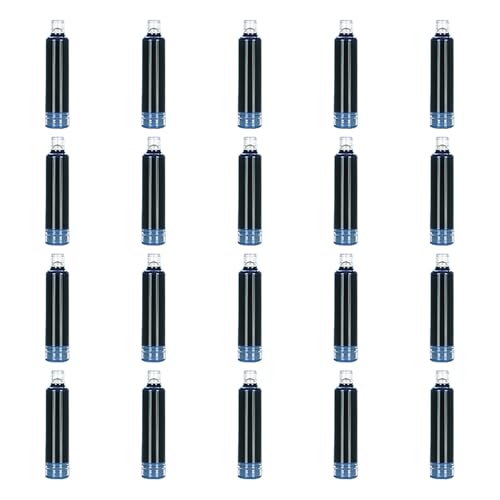 YIUPEDRFG 20 paket/los Drücken Zu Wischen Füllfederhalter Tinte Tasche Für Studenten Farbe Vielzahl Füllfederhalter Tinte Patronen Farbe Set, blau löschbar YIUPEDRFG 20 paket/los Drücken Zu Wischen Füllfederhalter Tinte Tasche Für Studenten Farbe Vielzahl Füllfederhalter Tinte Patronen Farbe Set, blau löschbar von YIUPEDRFG